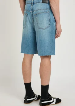 Baggy denim shorts