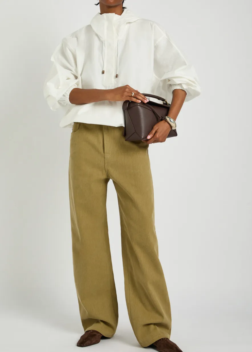 Baggy wide-leg jeans