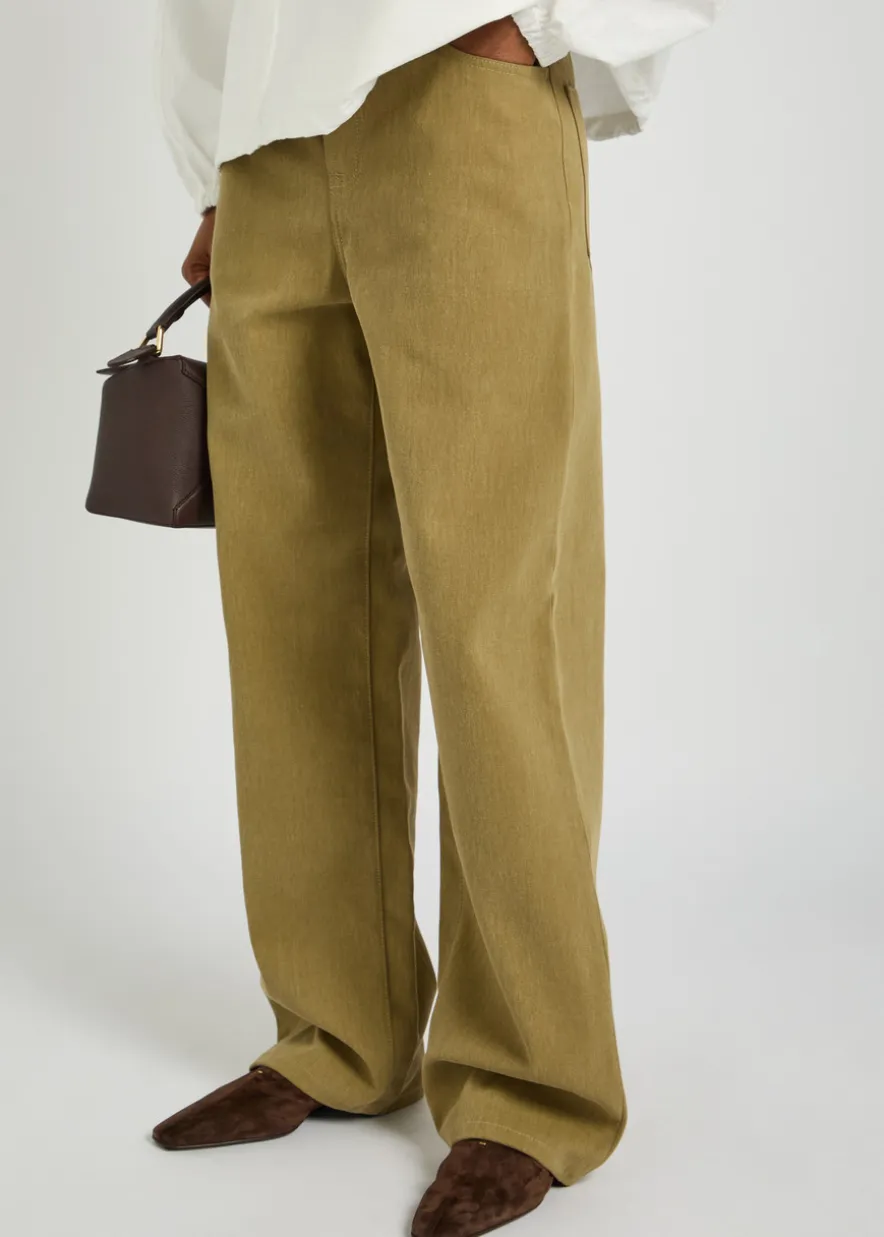 Baggy wide-leg jeans