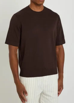 Baller fine-knit T-shirt
