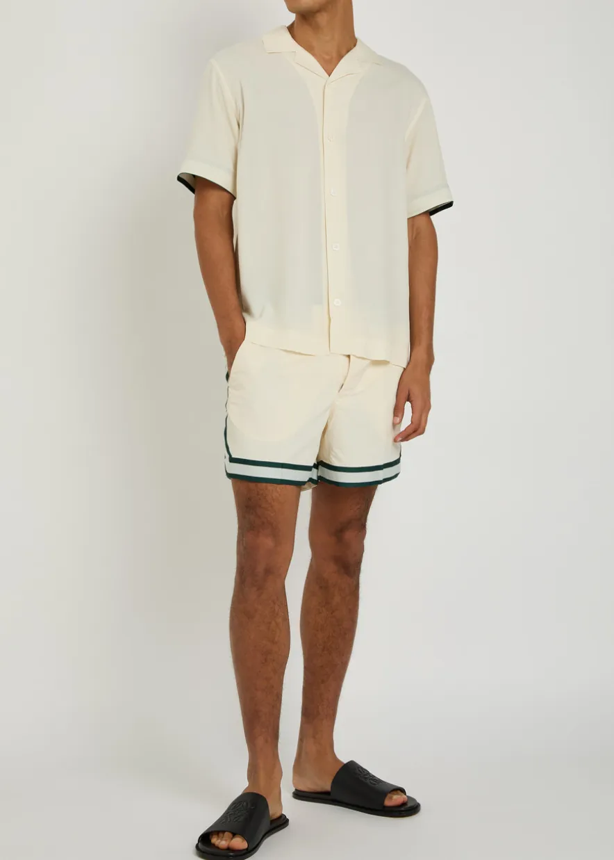 Baller nylon swim shorts