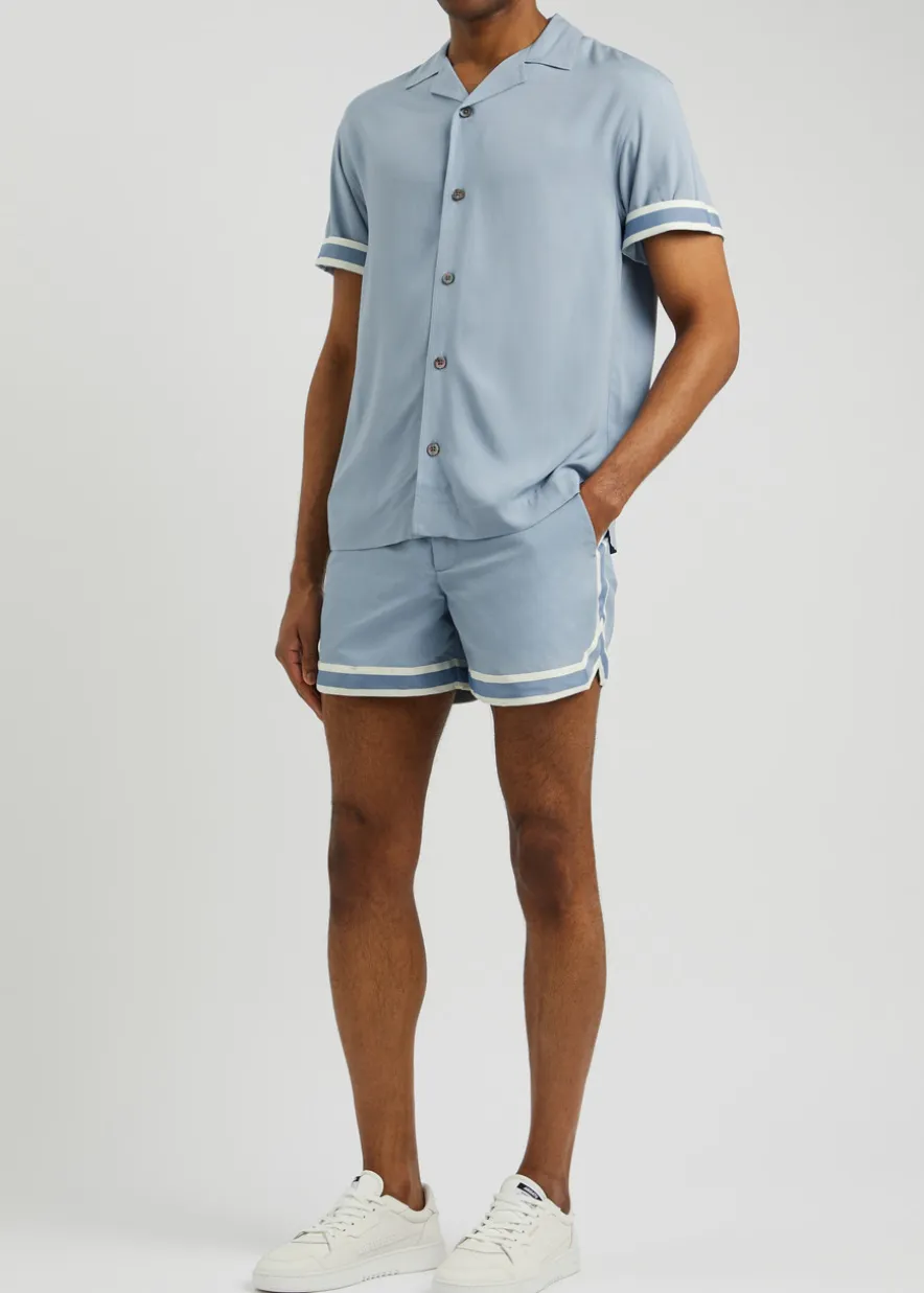 Baller nylon swim shorts