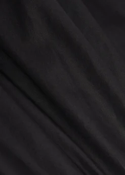 Balloon-leg cotton-poplin trousers