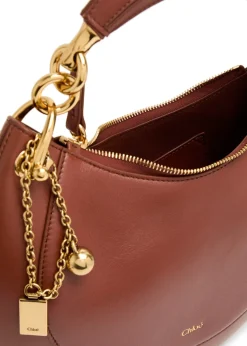 Banana leather shoulder bag