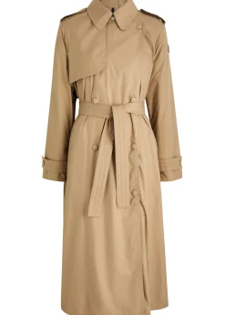 Barbetane shell trench coat