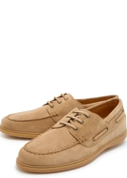 Barca Gomma suede boat shoes