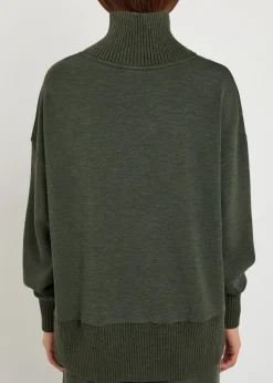 Barker high-neck stretch-jersey sweatshirt