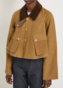 Barn corduroy collar cotton jacket