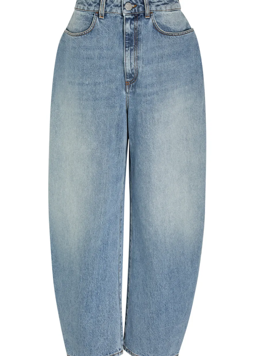 Barrel-leg jeans