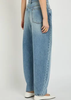 Barrel-leg jeans