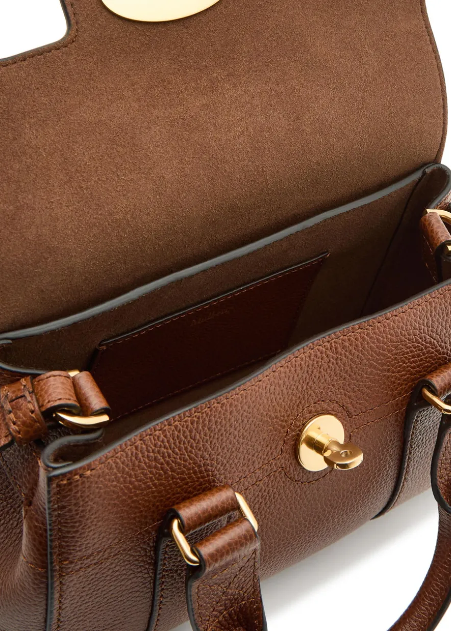 Bayswater heritage mini grained leather cross-body bag