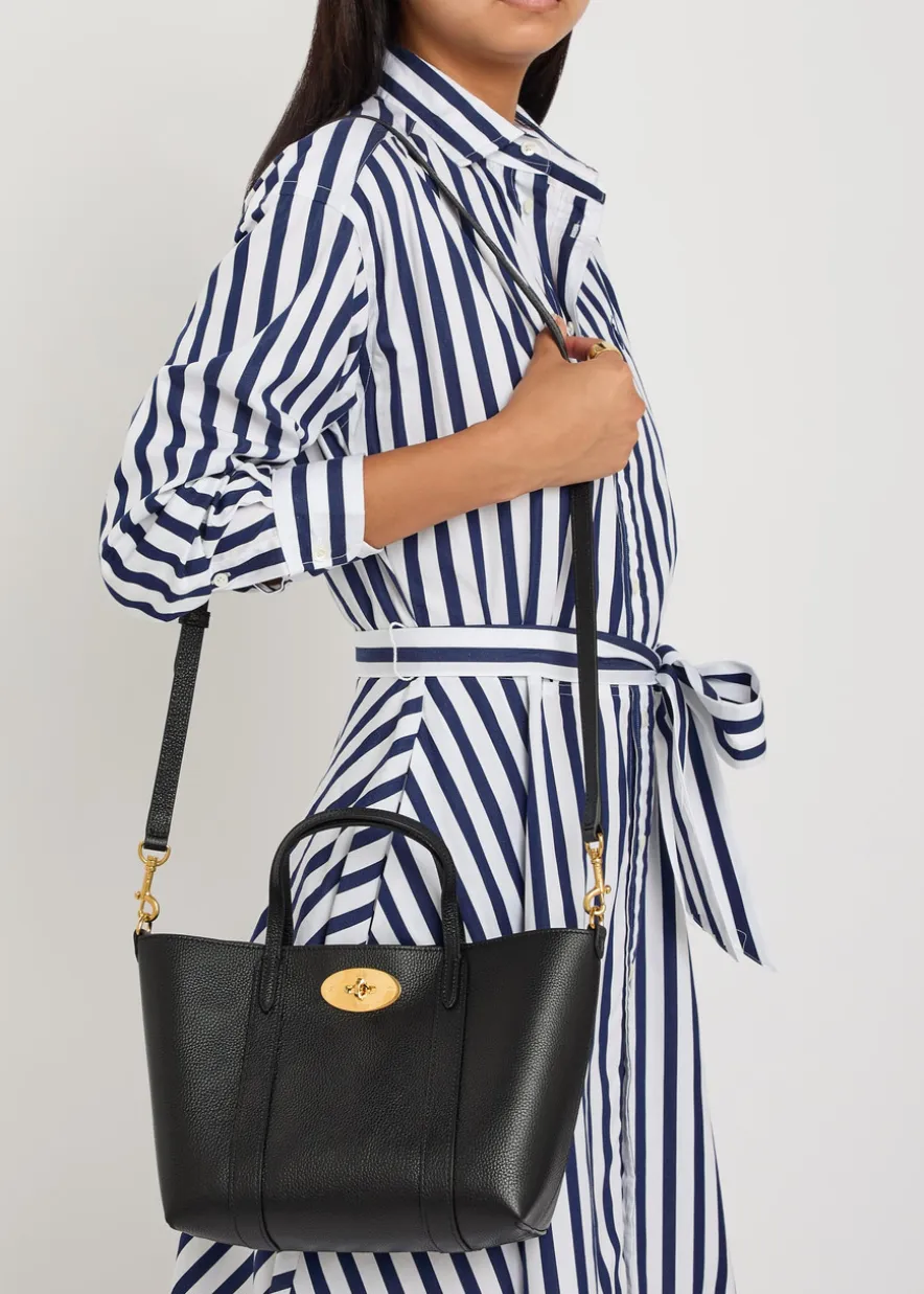 Bayswater mini grained leather cross-body bag