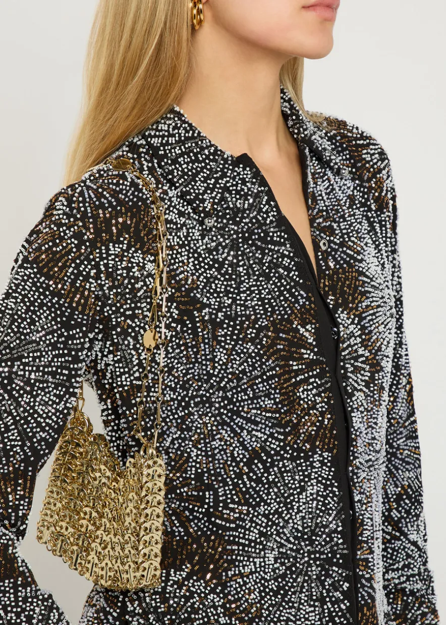 Bead-embellished shirt