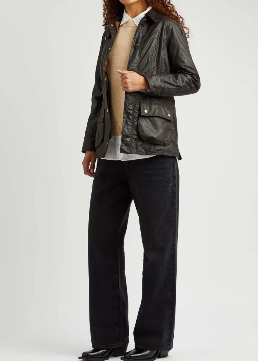 Beadnell waxed cotton jacket