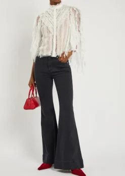 Beautiful bell-bottom jeans
