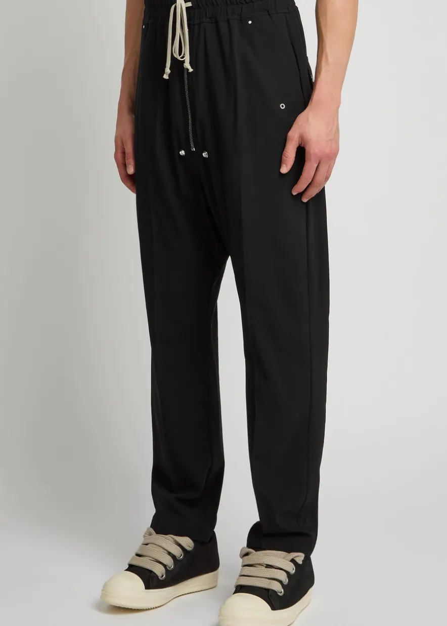 Bela tapered-leg wool trousers