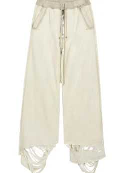 Bela wide-leg cotton-twill trousers