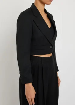 Belino cropped wool jacket
