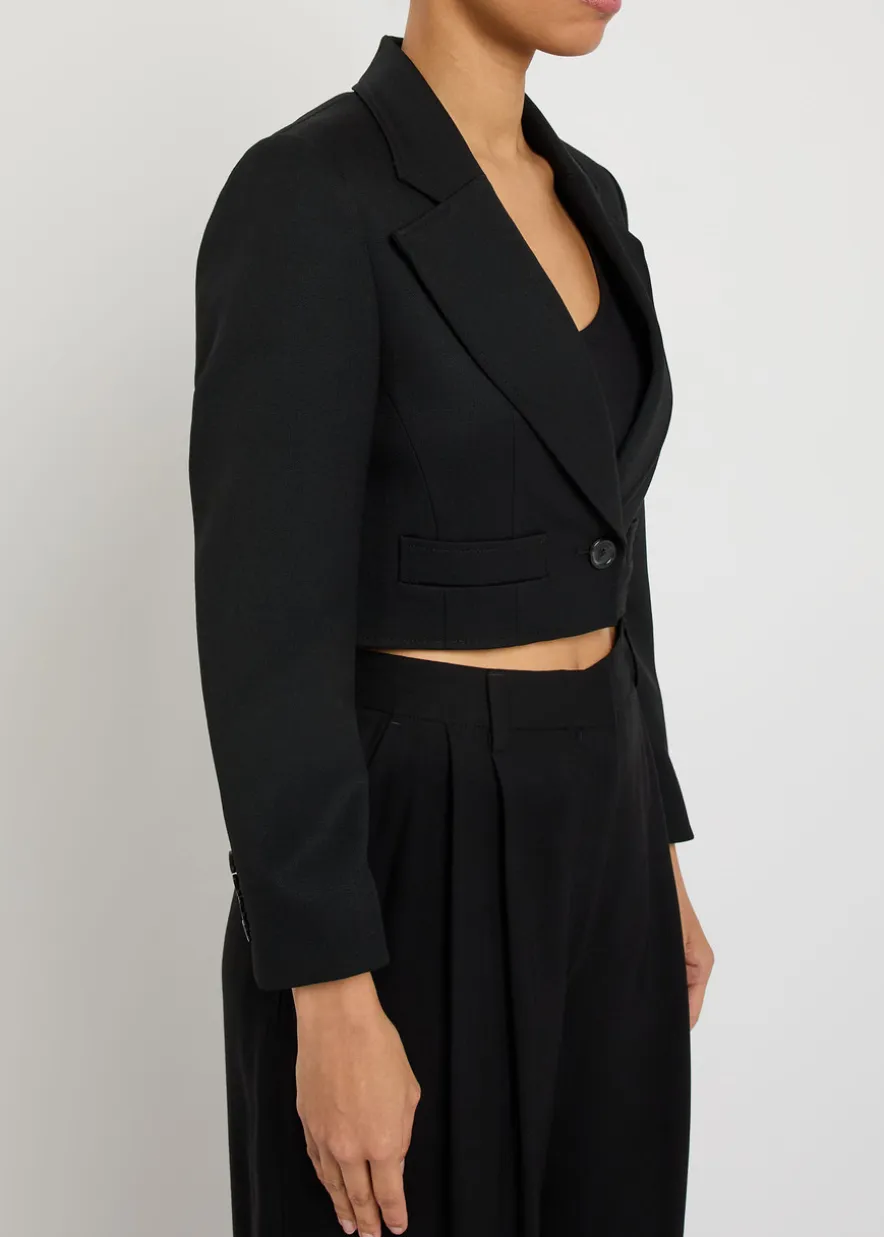 Belino cropped wool jacket