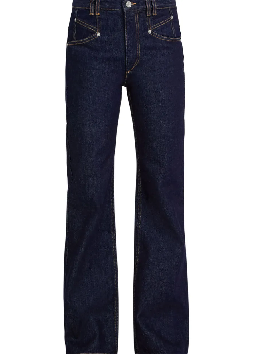 Belvia straight-leg jeans