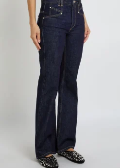 Belvia straight-leg jeans