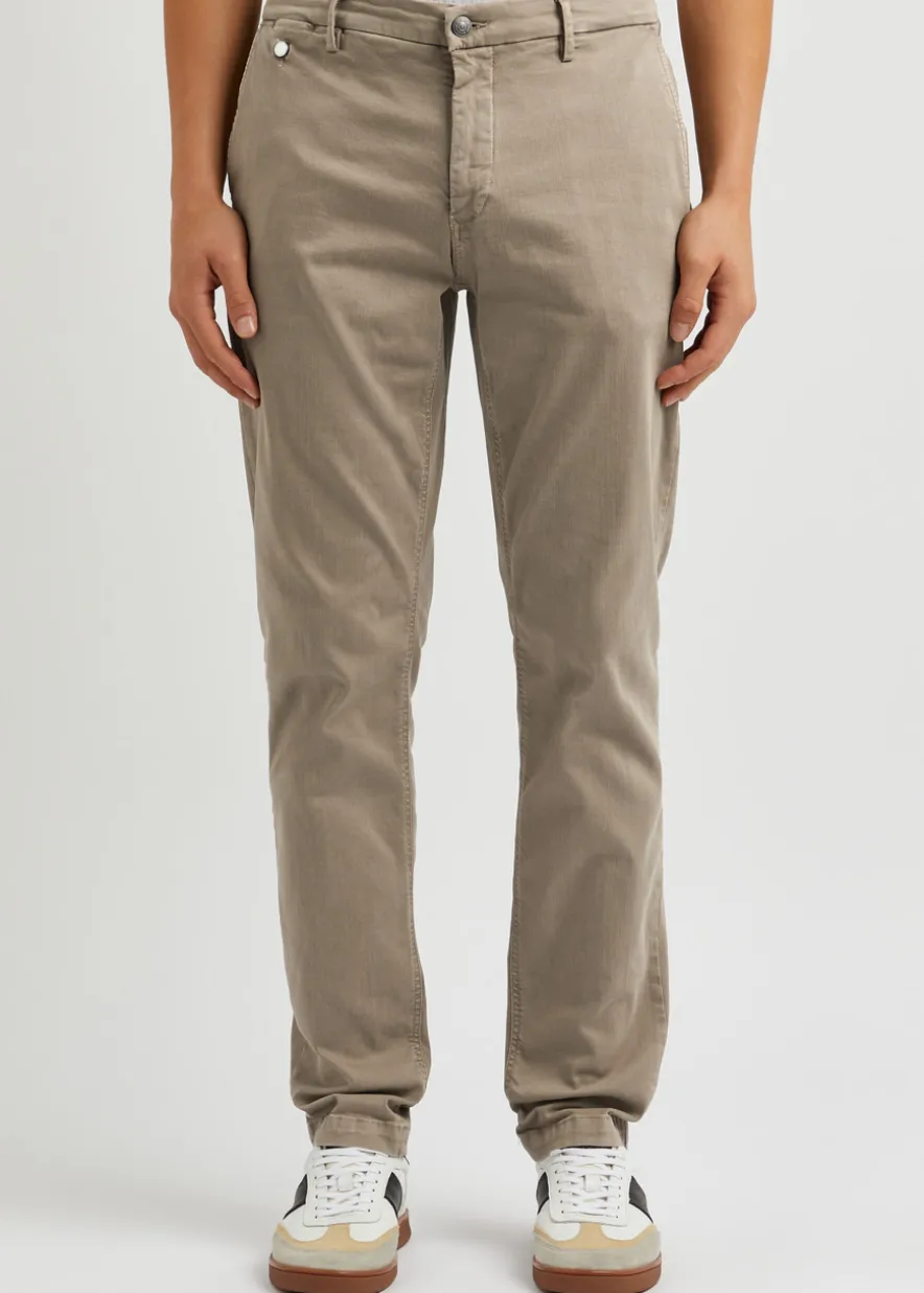 Benni Hyperflex X,LITE cotton-blend chinos