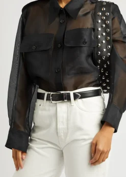 Benny leather belt