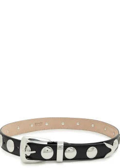 Benny studded leather belt