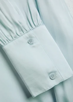 Bethany silk-blend shirt