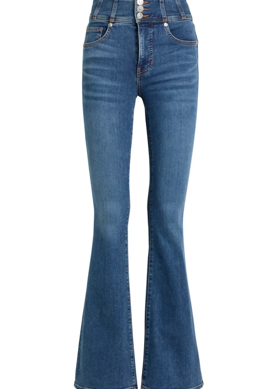 Beverly flared-leg jeans
