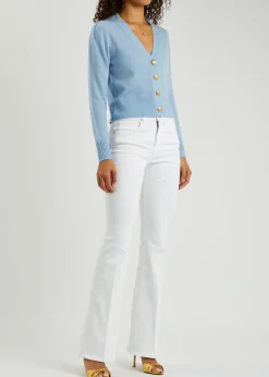 Beverly skinny flared-leg jeans