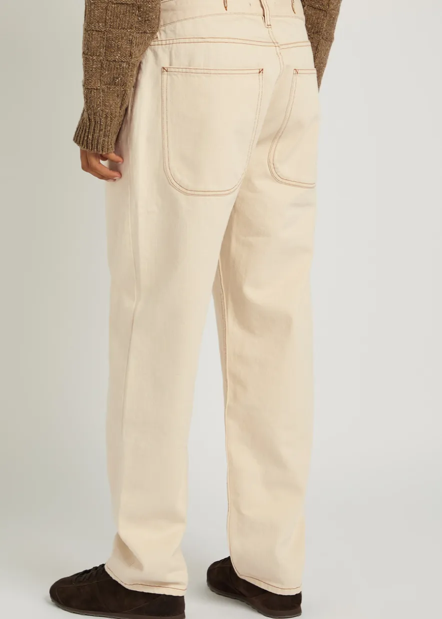 Bex straight-leg denim jeans