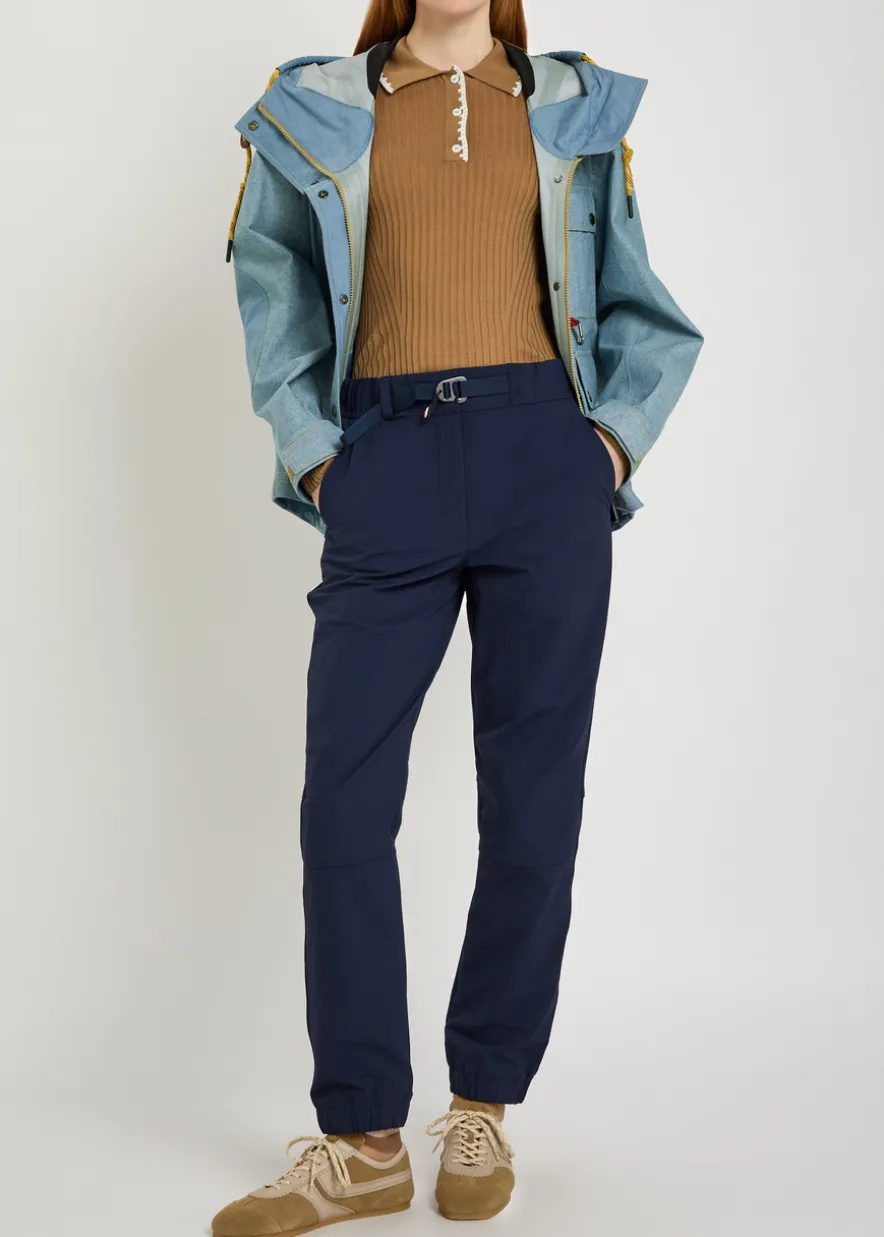 Beziers waterproof hooded denim jacket