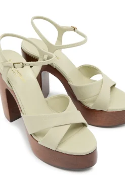 Bianca 125 canvas platform sandals