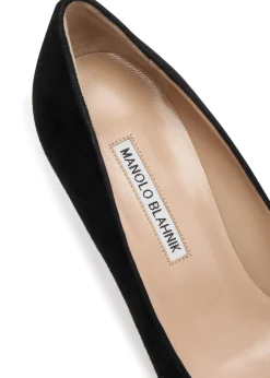Bibi 70 suede pumps