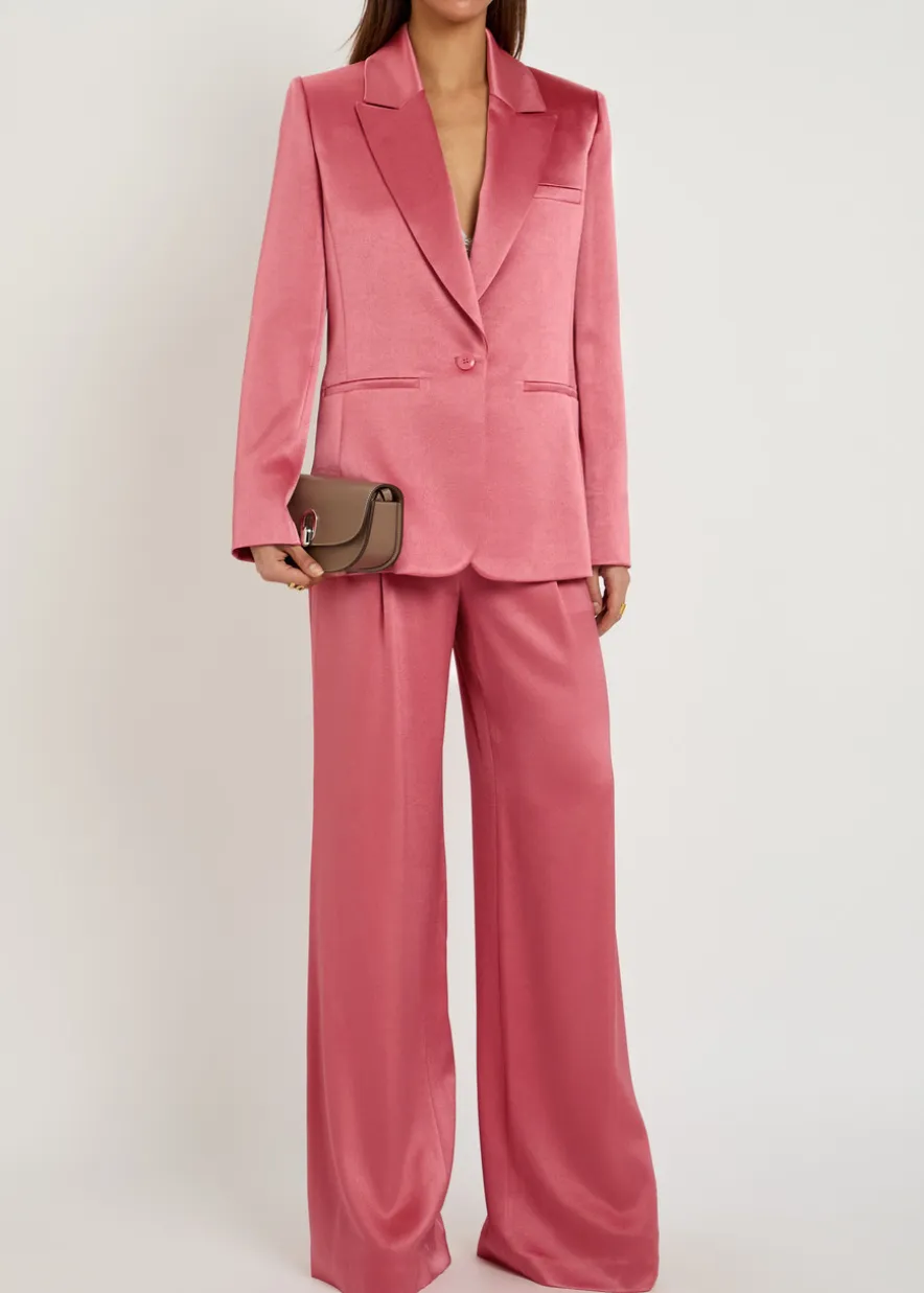 Billie satin blazer