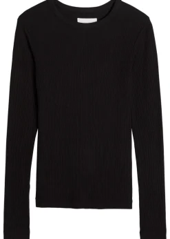 Bina ribbed stretch-jersey top