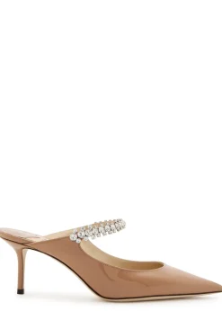 Bing 65 embellished patent leather mules