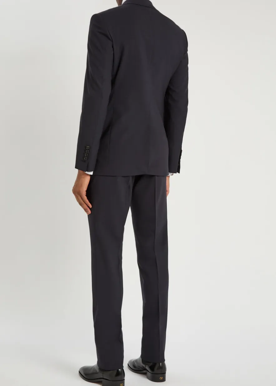 Bistretch Shelton wool-blend evening suit
