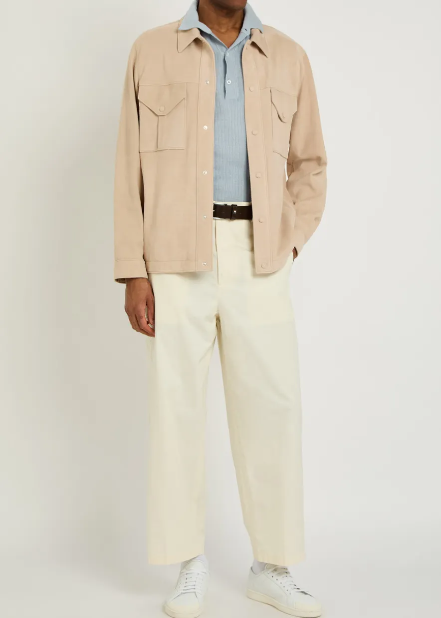 Blackley suede overshirt