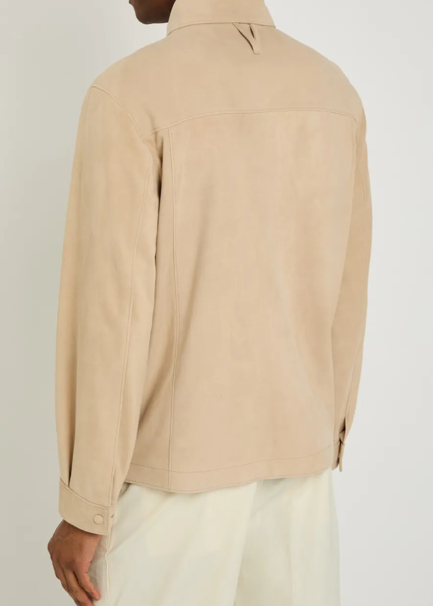 Blackley suede overshirt