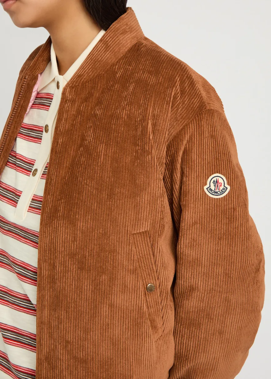 Blageon reversible padded corduroy jacket