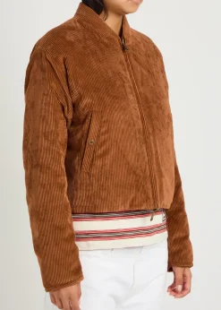 Blageon reversible padded corduroy jacket