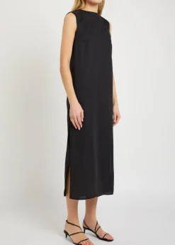 Blake cowl-back lyocell midi dress