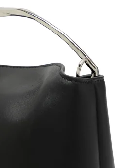 Bloom mini leather top handle bag