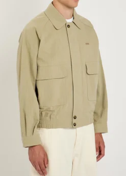 Blouson Raglan canvas jacket