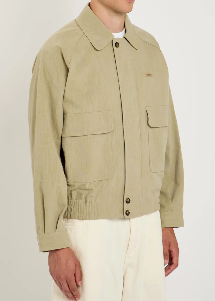 Blouson Raglan canvas jacket