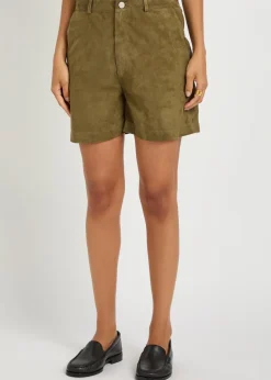 Bobby suede shorts
