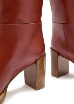 Bocca leather knee-high boots