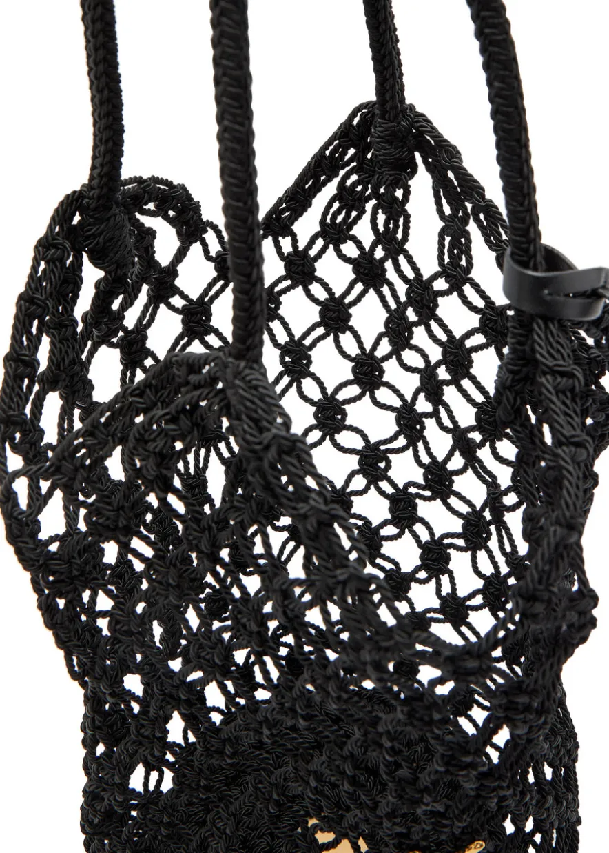 Bo large knit hobo bag